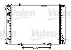 VALEO 732455 Radiator, engine cooling